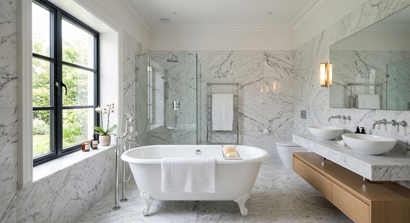 New bathroom installation in Riverdale, Alberta