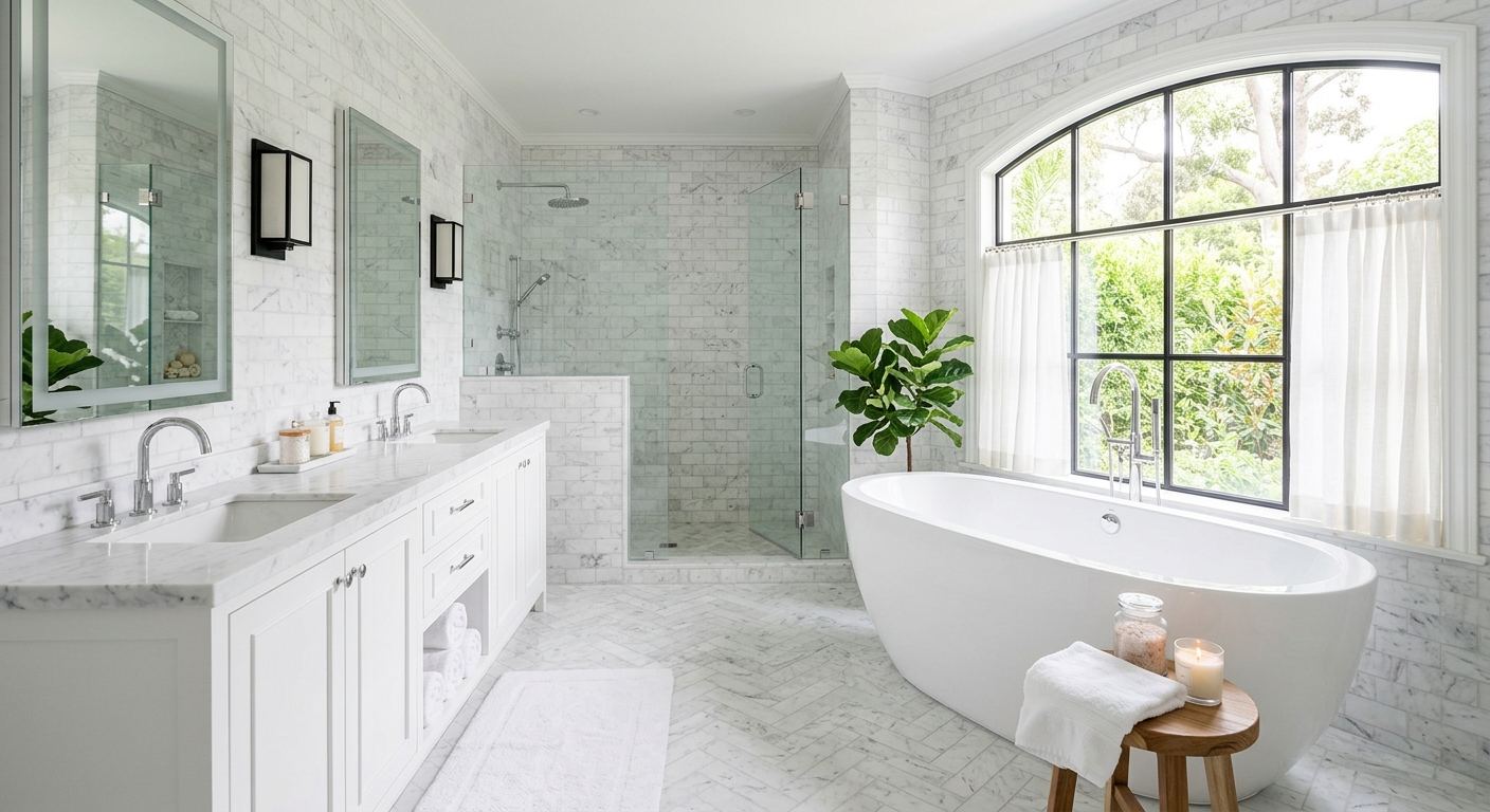 New bathroom installation in Swan Hills, Alberta