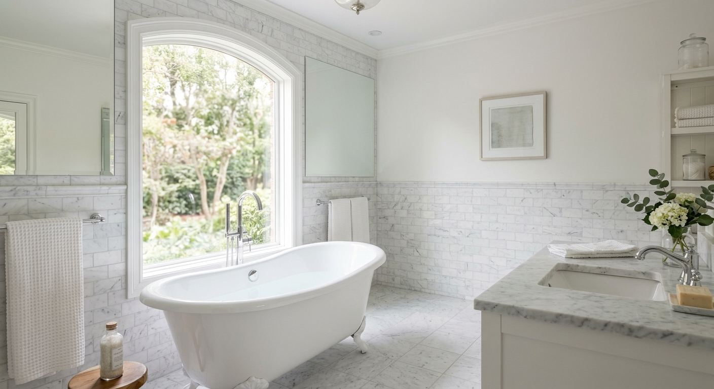 Bathroom renovation completed in Wembley