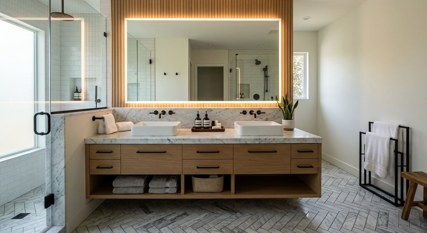 Bathroom renovation completed in Belmead