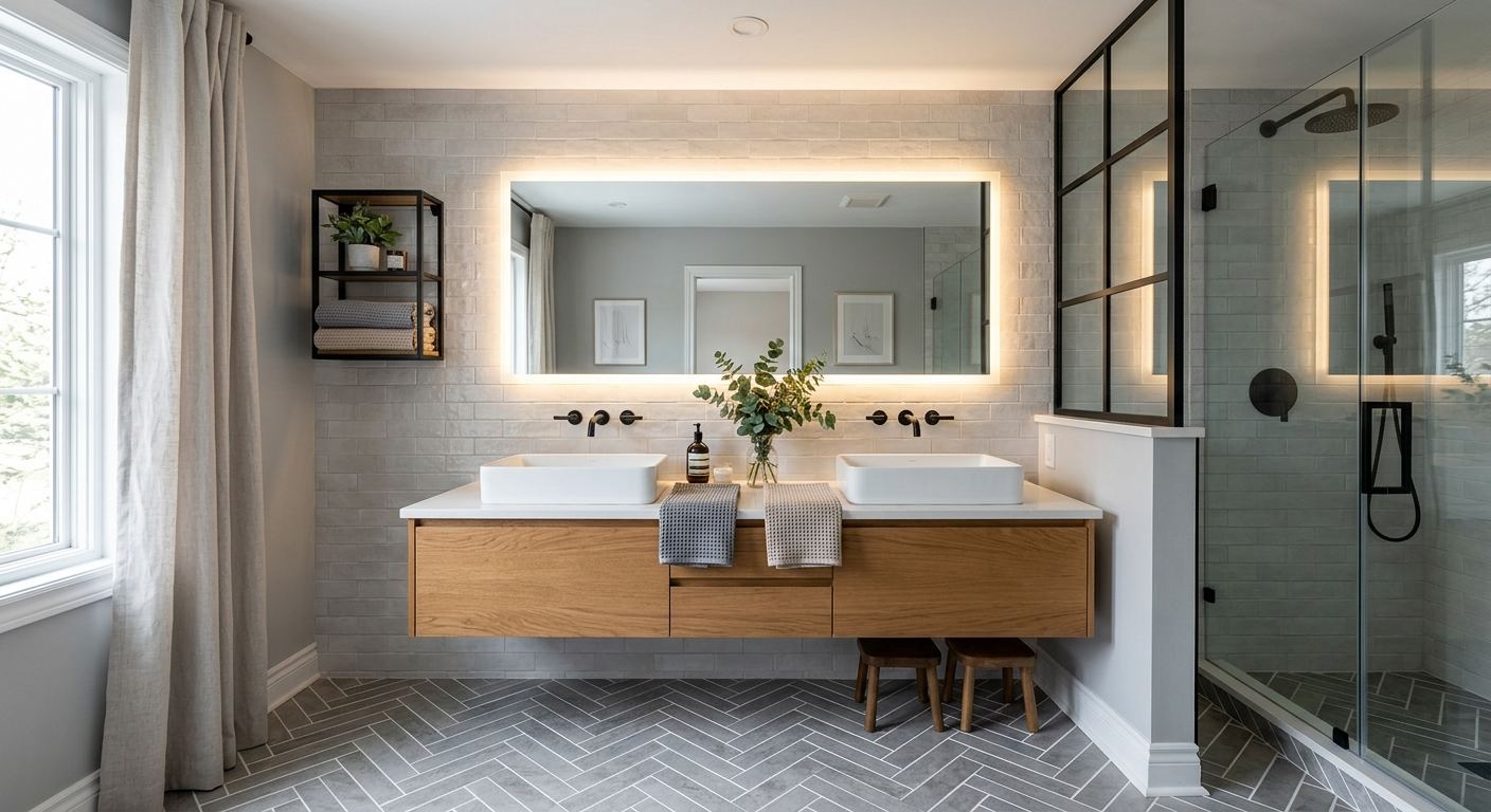 New bathroom installation in Hazeldean, Alberta